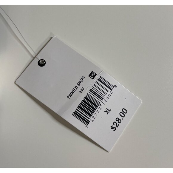 Ophelia Roe Womens XL Navy & White Floral Printed Shorts Pull On Linen Blend - Picture 11 of 11